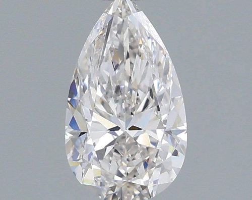 1.0 carat H-VVS1 Natūralus Pear Deimantas (1)