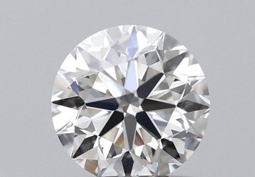 0.5 carat H-VVS2 Very Good cut Natūralus Round Deimantas (1)