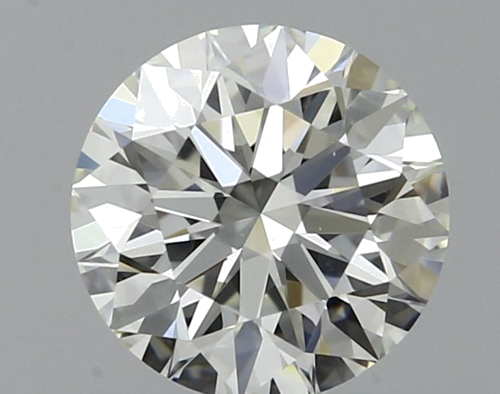 0.44 carat I-VVS1 Excellent cut Natūralus Round Deimantas (1)