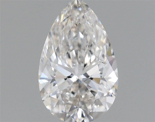 0.56 carat H-SI2 Natūralus Pear Deimantas (1)