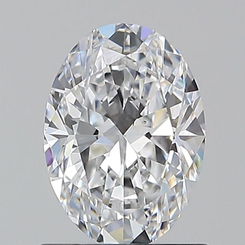 1.01 carat D-VS2 Natūralus Oval Deimantas (1)