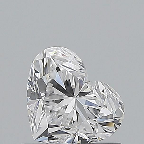 0.7 carat D-SI1 Natūralus Heart Deimantas (1)