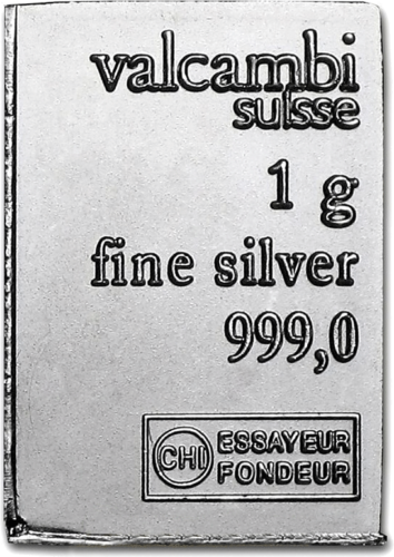 100 x 1 g CombiBar™ Silver Luites, Valcambi (5)