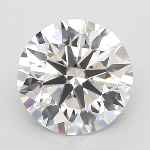 0.58 carat F-VVS2 Excellent cut Natūralus Round Deimantas (1)