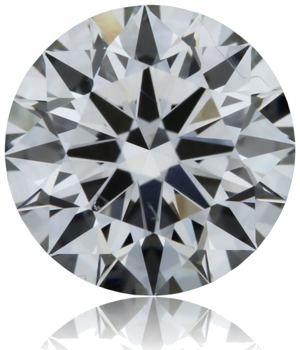 0.54 carat I-VS2 Excellent cut Natūralus Round Deimantas (1)