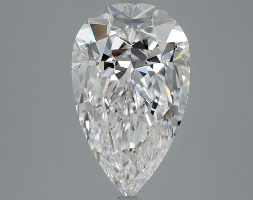 2.79 carat E-VVS2 Natūralus Pear Deimantas (1)
