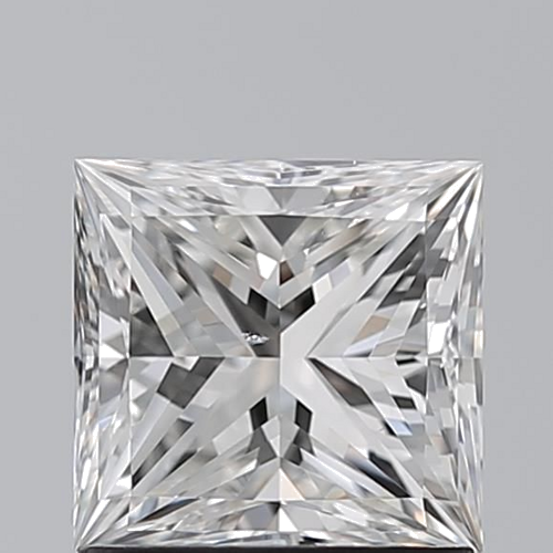 1.2 carat H-SI1 Natūralus Princess Deimantas (1)