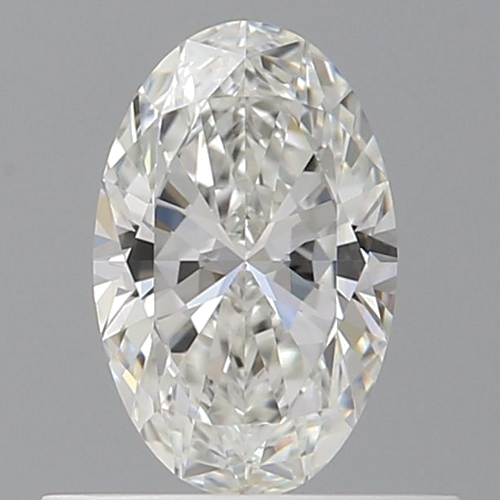 0.5 carat G-VVS1 Natūralus Oval Deimantas (1)