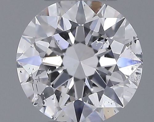 0.52 carat D-SI2 Excellent cut Natūralus Round Deimantas (1)