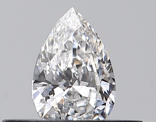 0.25 carat E-VVS1 Natūralus Pear Deimantas (1)