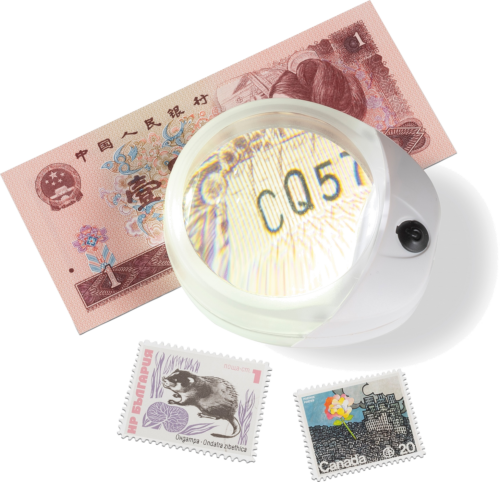 Padidinimo stiklas Bright-field LED (Su USB įkrovikliu) 10x (1)