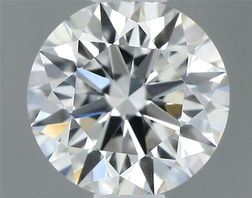 0.42 carat F-VVS1 Excellent cut Natūralus Round Deimantas (1)