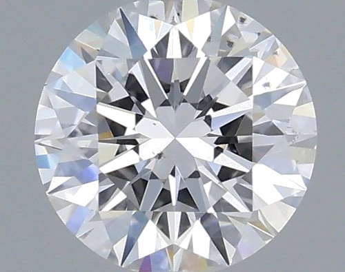 0.55 carat D-SI1 Excellent cut Natūralus Round Deimantas (1)