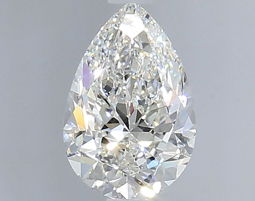 0.9 carat G-VS1 Natūralus Pear Deimantas (1)