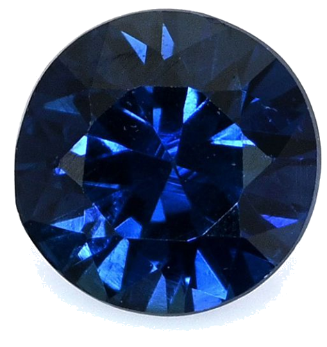 0.28 carat BLUE Round Safyras (1)