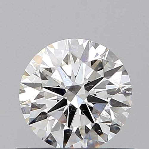 0.56 carat G-SI2 Excellent cut Natūralus Round Deimantas (1)