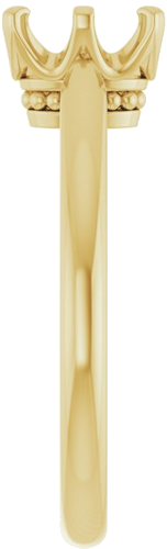 Sužadėtuvių Žiedas „Solitaire“ 585 Geltonojo Aukso Oval 7mm x 5mm (4)