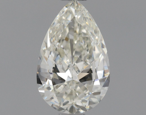 0.6 carat J-VVS1 Natūralus Pear Deimantas (1)