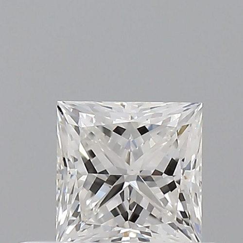 0.4 carat F-VVS1 Natūralus Princess Deimantas (1)