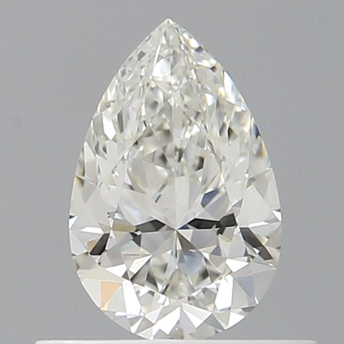 0.5 carat J-VVS1 Natūralus Pear Deimantas (1)