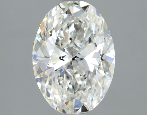 1.71 carat G-SI2 Natūralus Oval Deimantas (1)