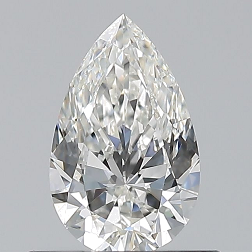 0.53 carat G-IF Natūralus Pear Deimantas (1)