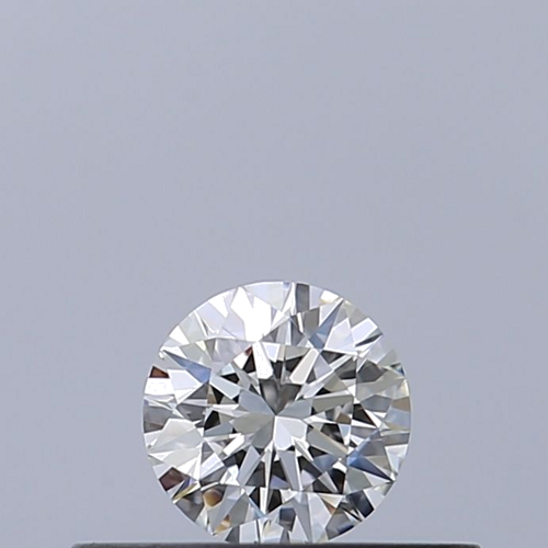 0.21 carat F-VVS1 Excellent cut Natūralus Round Deimantas (1)