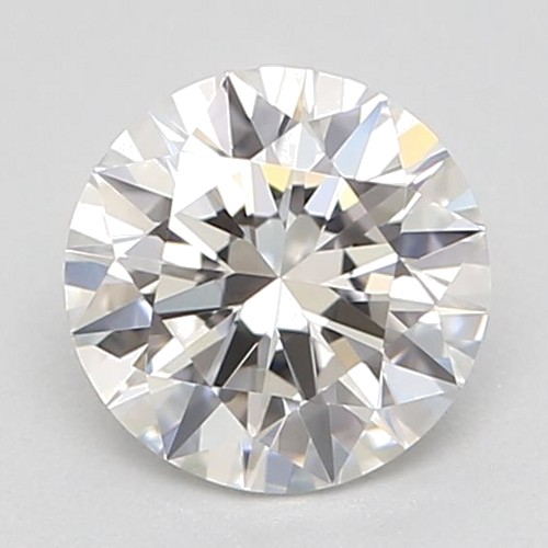 0.5 carat F-VVS2 Excellent cut Natūralus Round Deimantas (1)