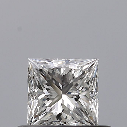 0.4 carat F-VS1 Natūralus Princess Deimantas (1)