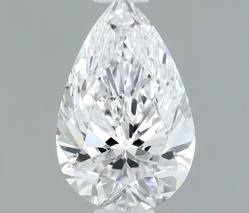 0.4 carat D-SI1 Natūralus Pear Deimantas (1)