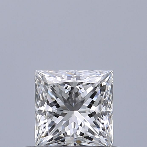 0.43 carat D-VVS2 Natūralus Princess Deimantas (1)
