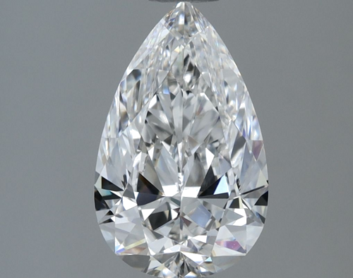 1.32 carat F-IF Natūralus Pear Deimantas (1)