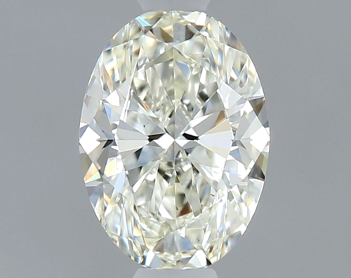 0.5 carat K-VS2 Natūralus Oval Deimantas (1)