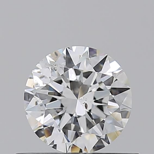 0.52 carat H-SI2 Excellent cut Natūralus Round Deimantas (1)