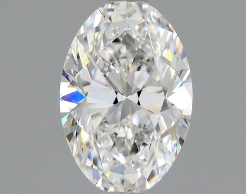 0.6 carat F-VVS2 Natūralus Oval Deimantas (1)