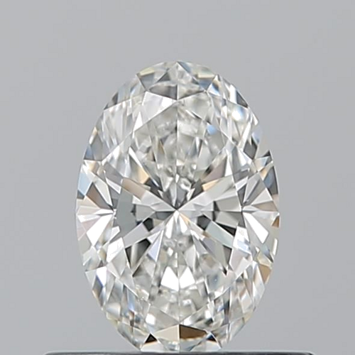 0.5 carat I-VS1 Natūralus Oval Deimantas (1)