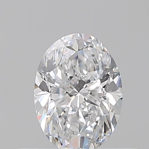 0.5 carat D-VS2 Natūralus Oval Deimantas (1)