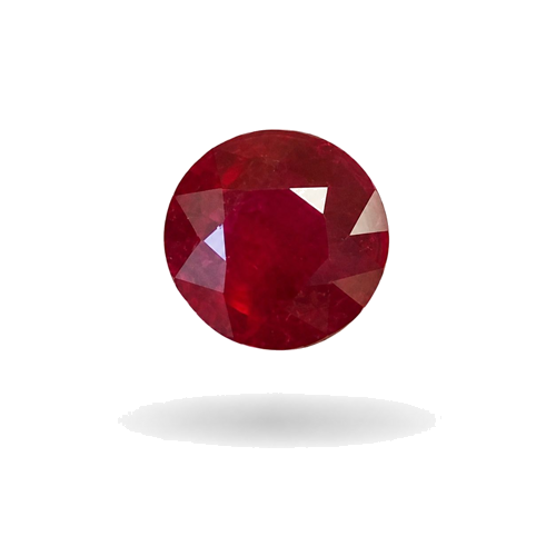 0.56 carat RED Round Rubinas (1)