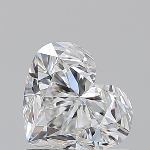 1.02 carat G-VS2 Natūralus Heart Deimantas (1)