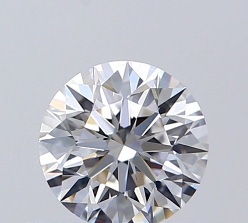 0.42 carat F-VVS2 Excellent cut Natūralus Round Deimantas (1)