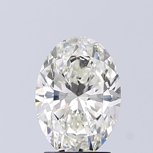 1.7 carat J-SI1 Natūralus Oval Deimantas (1)