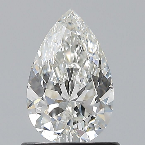 0.8 carat G-VVS2 Natūralus Pear Deimantas (1)