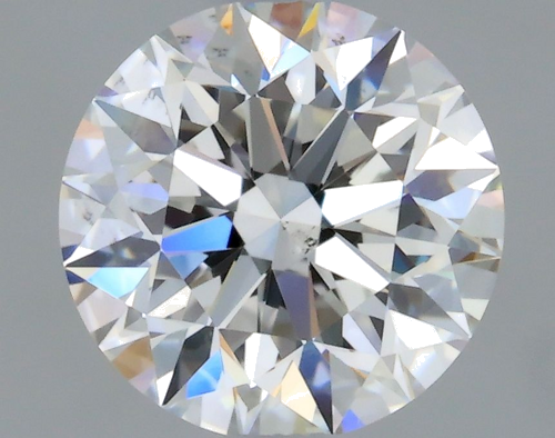 0.8 carat F-SI1 Excellent cut Natūralus Round Deimantas (1)