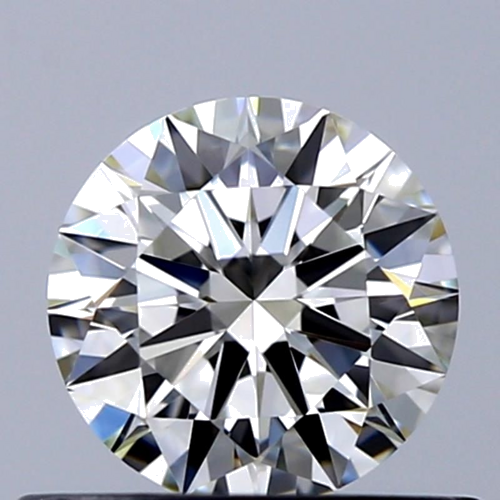 0.51 carat I-VVS1 Excellent cut Natūralus Round Deimantas (1)