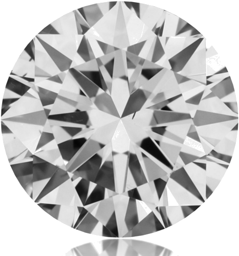 0.5 carat F-VS2 Excellent cut Natūralus Round Deimantas (1)