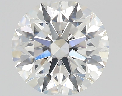 0.42 carat F-SI1 Excellent cut Natūralus Round Deimantas (1)