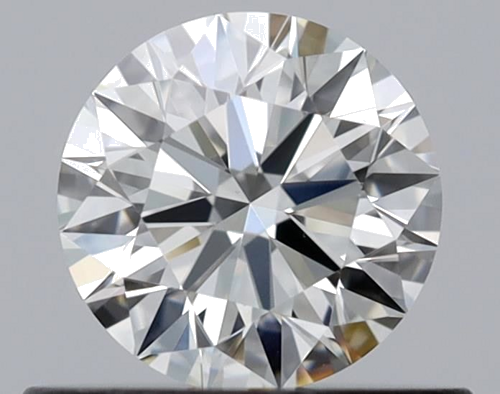 0.5 carat I-VS1 Excellent cut Natūralus Round Deimantas (1)