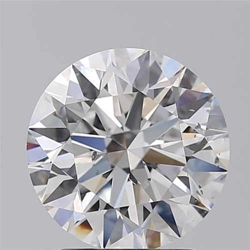 2.51 carat D-SI1 Excellent cut Natūralus Round Deimantas (1)