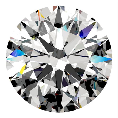 0.32 carat D-VS1 Excellent cut Natūralus Round Deimantas (1)