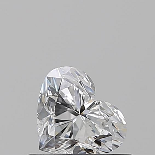 0.51 carat E-SI1 Natūralus Heart Deimantas (1)